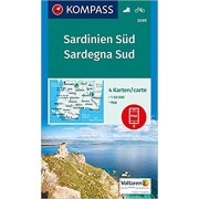 2499 Sardinien Syd Kompass Wanderkarte